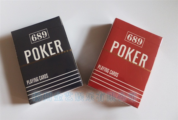 689 紙撲克 63x88mm 紙寬牌 紅藍款