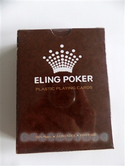 Eling Poker 塑料牌 寬牌撲克 俱樂部撲克